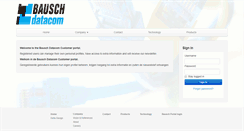 Desktop Screenshot of bausch.eu