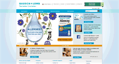 Desktop Screenshot of bausch.com